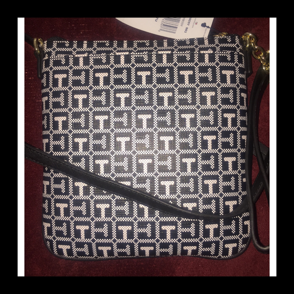 Black and white Crossbody Bag